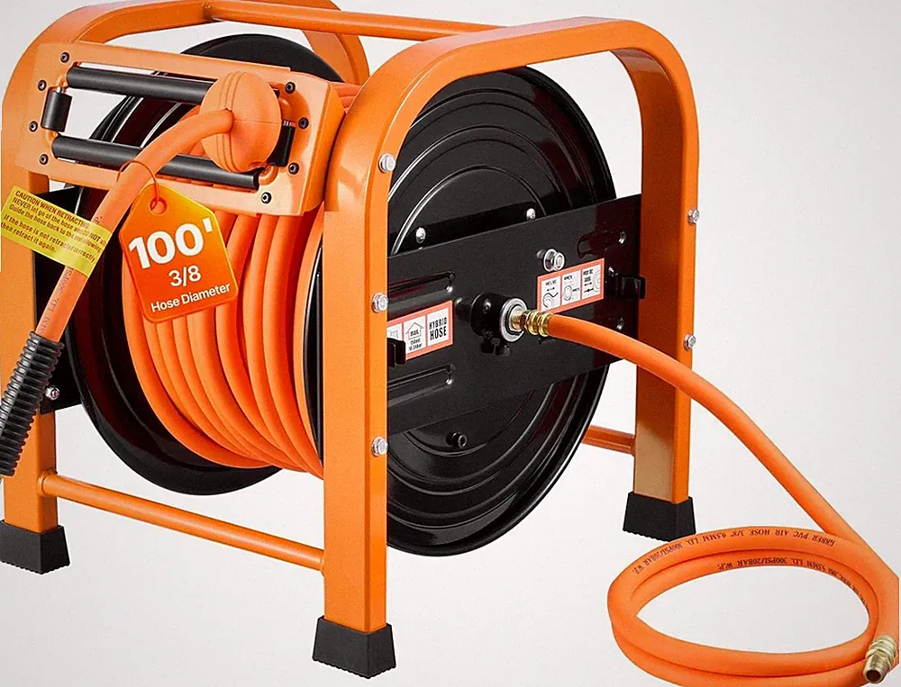 100ft Retractable Air Compressor Hose Reel 300PSI
