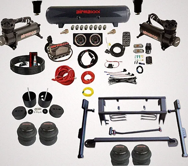 airmaxxx 3/8" Air Ride Kit w/Ekstensive 2-Link Fits 1988-98 Chevy 1500 2WD Truck