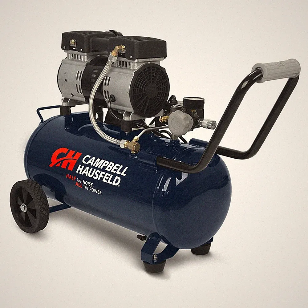 Campbell Hausfeld DC080500 Quiet Series 1 HP 8-Gallon Hot Dog Air Compressor New