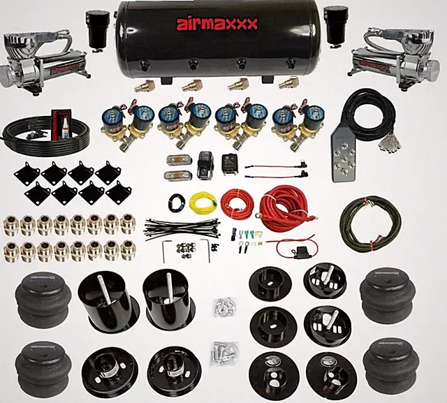 FastBag 1/2" Air Ride Kit with 8 Gallon Tank Fits 1965–70 Cadillac Rwd fbss